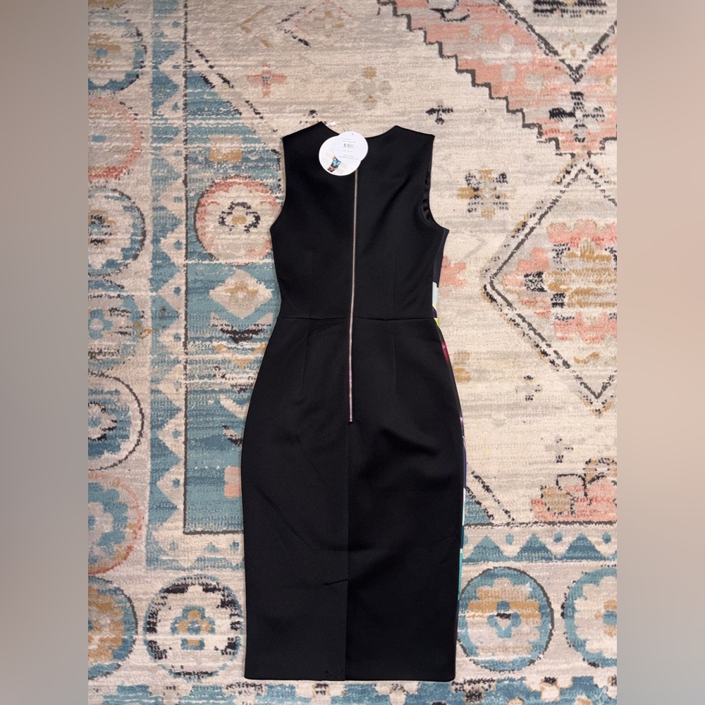 Finders keepers floral pencil skirt cutout dress - Picture 2 of 6